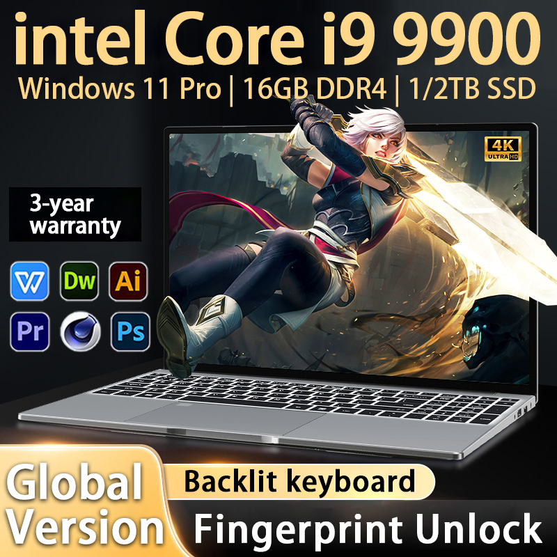 Gaming Keyboard 2026 - لابتوب جديد 2026 بشاشة 15.6 بوصة،