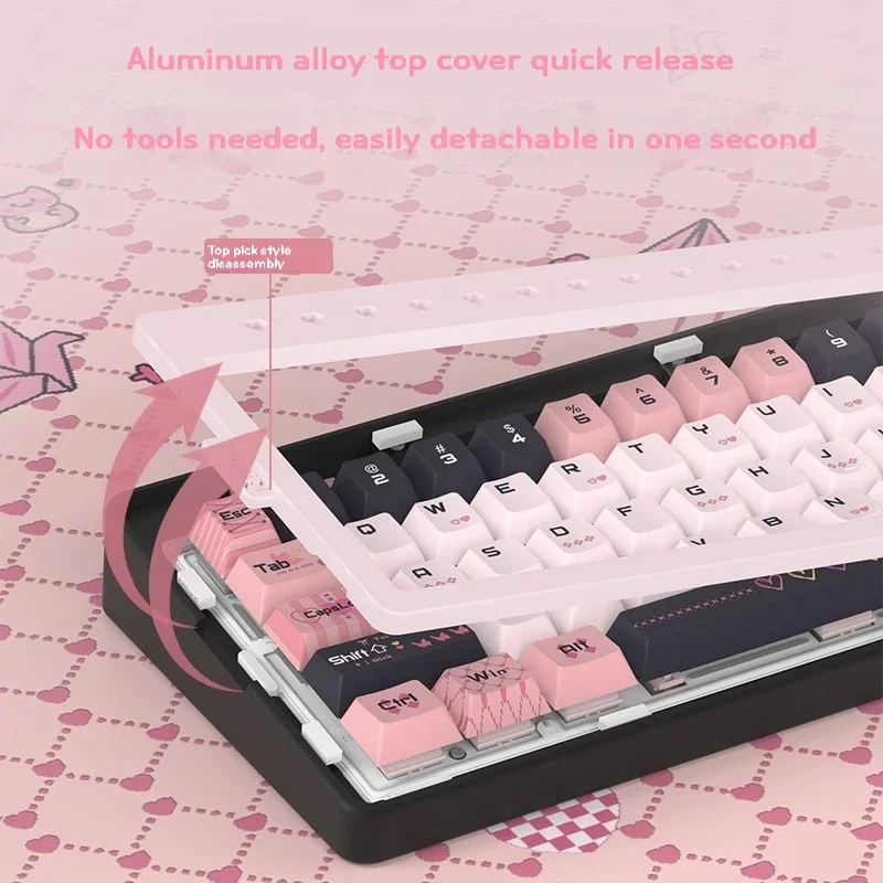 RECCAZR R66 Paper Plane66 مجمو - مراجعة Gaming Keyboard Hot Swappable وسعره