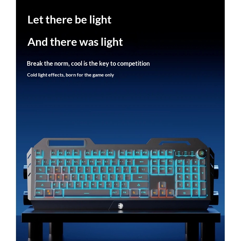مجموعة لوحة مفاتيح ميكانيكية ل - مراجعة Keyboard Gaming Blue Switch وسعره