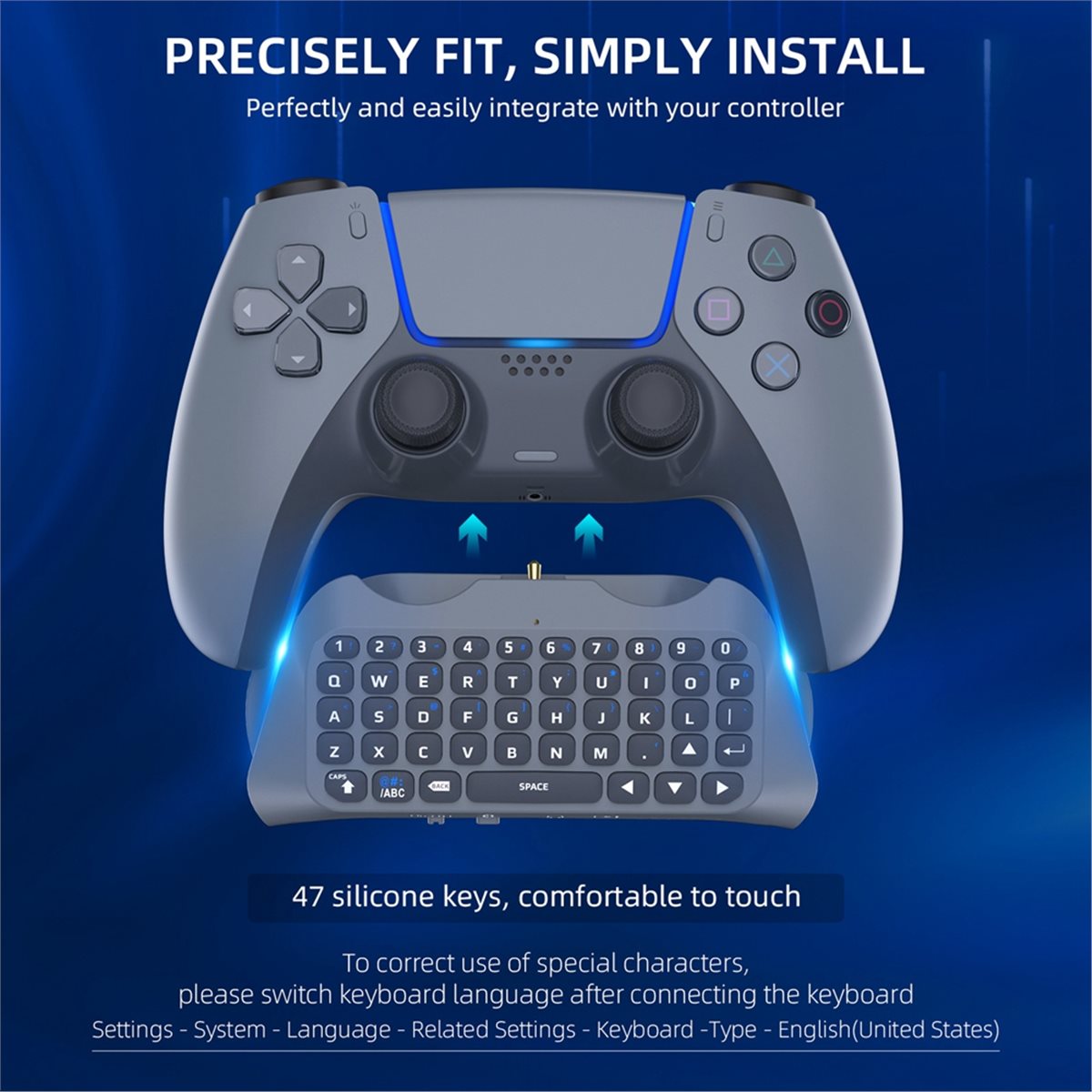 لوحة مفاتيح لاسلكية للألعاب من - مراجعة Gaming Keyboard Mini وسعره
