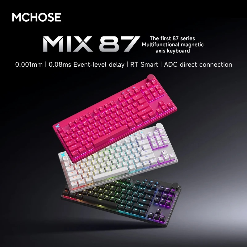 لوحة مفاتيح ألعاب سلكية مغناطي - مراجعة Gaming Keyboard Hot Swappable وسعره