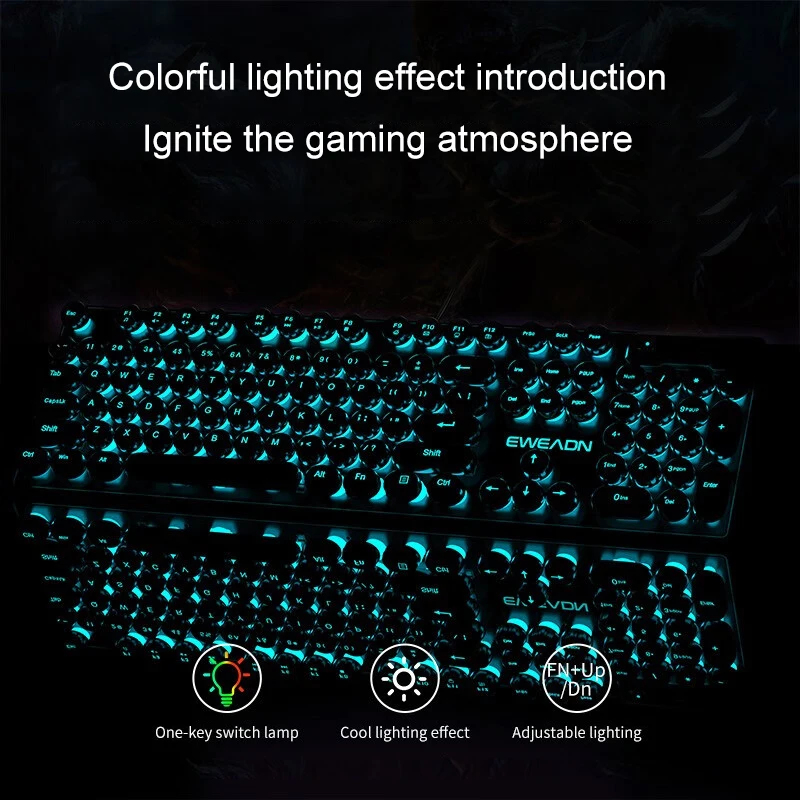 مجموعة لوحة مفاتيح وماوس بتصمي - مراجعة Gaming Keyboard Nearby وسعره