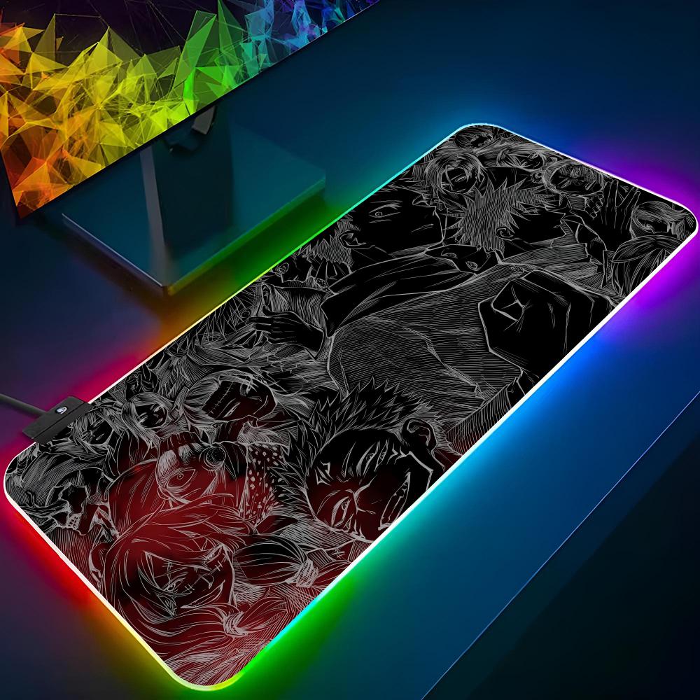 لوحة ماوس أنيمي J-jujutsu K-ka - مراجعة Gaming Keyboard No Rgb وسعره