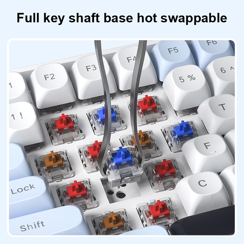 لوحة مفاتيح ميكانيكية لاسلكية  - مراجعة Gaming Keyboard Hot Swappable وسعره