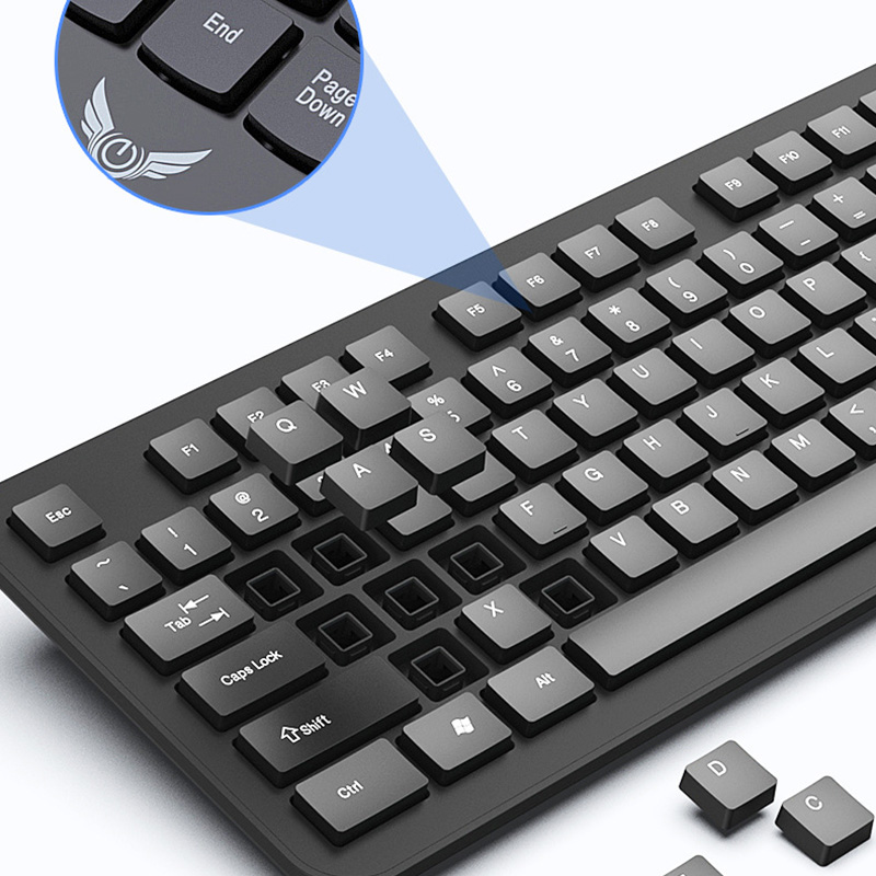 2.4G مجموعة ماوس لوحة المفاتيح - مراجعة Gaming Keyboard Mini وسعره
