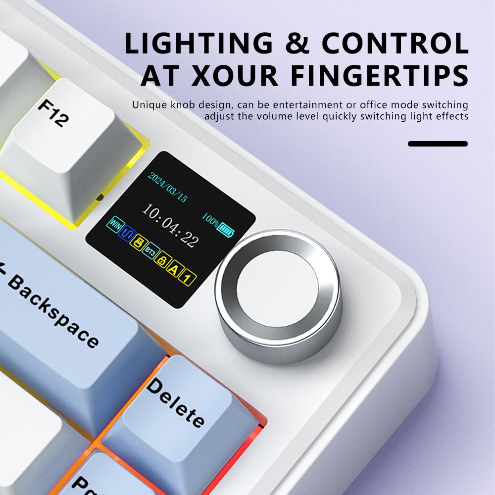 لوحة مفاتيح ألعاب ميكانيكية AU - مراجعة Gaming Keyboard Hot Swappable وسعره