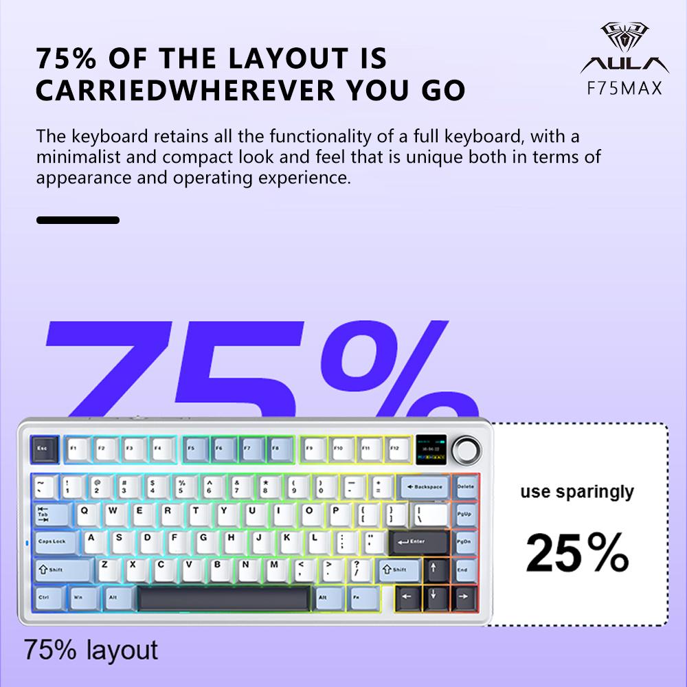 لوحة مفاتيح ألعاب ميكانيكية AU - مراجعة Gaming Keyboard Hot Swappable وسعره